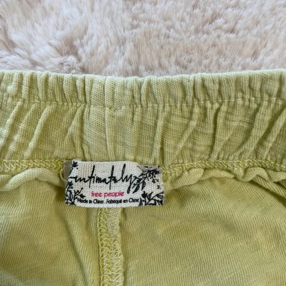 Free People Women’s Lime lounge pants with pockets - Picture 2 of 6